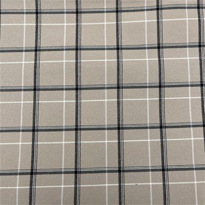 Bengaline Check Woven Fabric