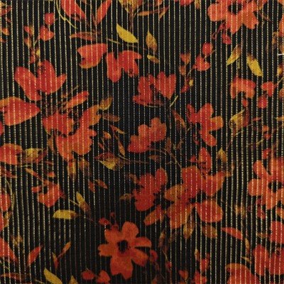 Golden Yarn Printed Knit Fabric