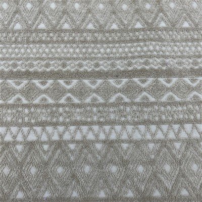 Jacquard Grey Towel Woven Fabric