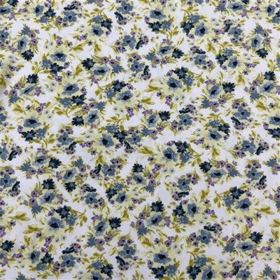 Polyester Spandex Printed Milky-yarn Fabric Knit Fabric