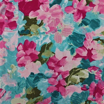 Printed Poly Span Woven Fabric