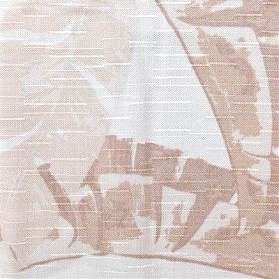 Rayon Slub Printed Knit Fabric
