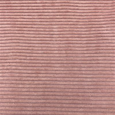 Solid Pink Corduroy Knit Fabric