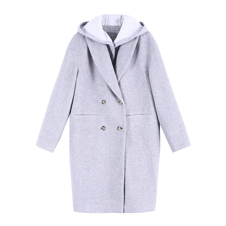 False Two-piece Fleece Coat