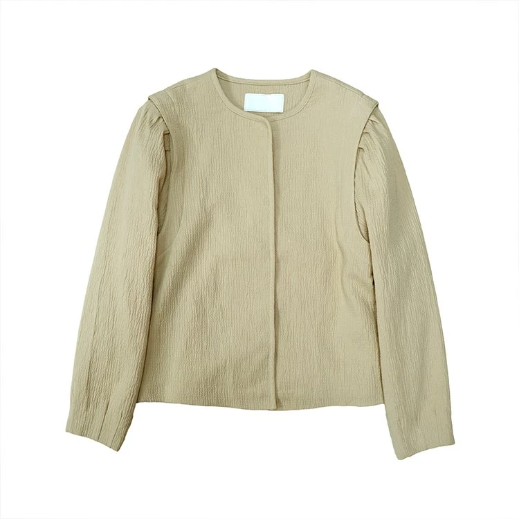 French Vintage Round Neck Shirt