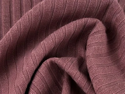 Brushed Rib Knit Fabric