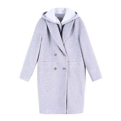 False Two-piece Fleece Coat