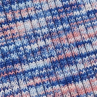 Floral Rib Knit Fabric