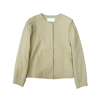 French Vintage Round Neck Shirt