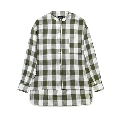 Green Plaid Shirt
