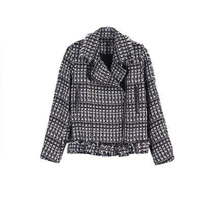 Lapel Tweed Jacket