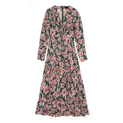 Long Sleeve Floral Dress