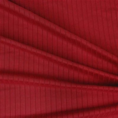 Ribbed Knit Stretch Fabric