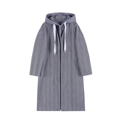 Women's Mid-length Hooded Coat