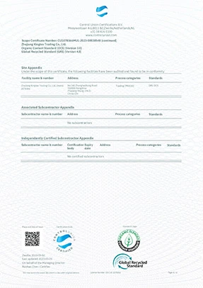 CERTIFICATES